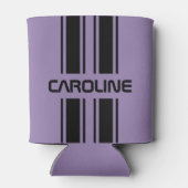 Rafraîchisseur Pour Canette Coutume Violet violet noir course automobile Sport (Dos)