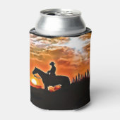 Rafraîchisseur Pour Canette cowboy au soleil (Can devant)