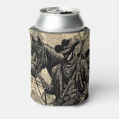 Rafraîchisseur Pour Canette Cowboy avec selle à cheval art occidental (Can Dos)