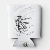 Rafraîchisseur Pour Canette Cowboy sur cheval (Dos)