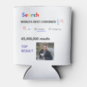 Rafraîchisseur Pour Canette Coworker PHOTO Cadeaux Boss Infirmière Enseignant  (Devant)