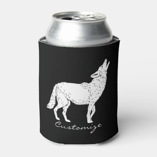 Rafraîchisseur Pour Canette Coyote Howling Thunder_Cove (Can devant)