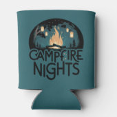 Rafraîchisseur Pour Canette Cozy Campfire Nights Rustic Outdoor Adventure (Dos)