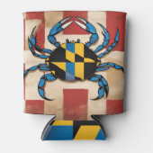 Rafraîchisseur Pour Canette Crabe bleu du Maryland (Devant)