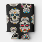 Rafraîchisseur Pour Canette Crâne de sucre imprimé Pâte de refroidissement (Dos)