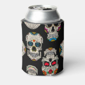 Rafraîchisseur Pour Canette Crâne de sucre imprimé Pâte de refroidissement (Can Dos)