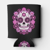 Rafraîchisseur Pour Canette Crâne de sucre pourpre (Dos)