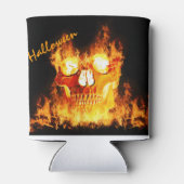 Rafraîchisseur Pour Canette Crâne flamboyant (Dos)