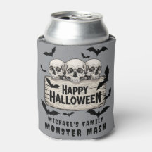 Crânes gothiques chauves-souris joyeuse bière Hall