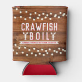 Rafraîchisseur Pour Canette Crawfish Récipiendaire de l'ébullition fête d'anni (Devant)