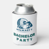 Rafraîchisseur Pour Canette Crayon personnalisé | Bachelor Golf (Can devant)