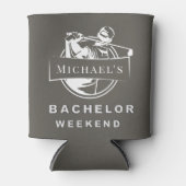 Rafraîchisseur Pour Canette Crayon personnalisé | Bachelor Golf Week-end (Devant)
