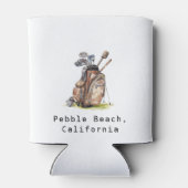 Rafraîchisseur Pour Canette Crayon personnalisé | Bachelor Golf Week-end (Dos)