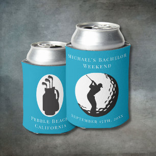 Rafraîchisseur Pour Canette Crayon personnalisé   Bachelor Golf Week-end