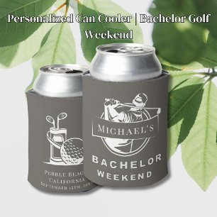 Rafraîchisseur Pour Canette Crayon personnalisé   Bachelor Golf Week-end