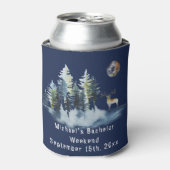 Rafraîchisseur Pour Canette Crayon personnalisé | Fin de semaine de baccalauré (Can devant)