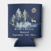 Rafraîchisseur Pour Canette Crayon personnalisé | Fin de semaine de baccalauré (Devant)