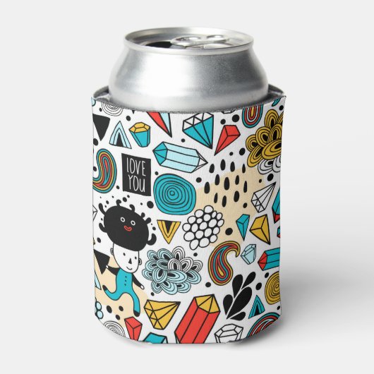 Rafraîchisseur Pour Canette Crazy head (Can devant)