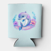 Rafraîchisseur Pour Canette Créature Mer Dauphin Cute (Devant)