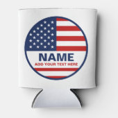 Rafraîchisseur Pour Canette Créez votre propre candidat à l'élection du drapea (Devant)