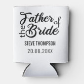 Rafraîchisseur Pour Canette Créez votre propre père de la mariée (Devant)