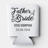 Rafraîchisseur Pour Canette Créez votre propre père de la mariée (Dos)