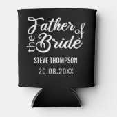 Rafraîchisseur Pour Canette Créez votre propre père de la mariée peut refroidi (Devant)