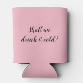 Rafraîchisseur Pour Canette Créez votre propre rose (Dos)