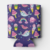 Rafraîchisseur Pour Canette Crème glacée : Mignonne sans fil (Dos)