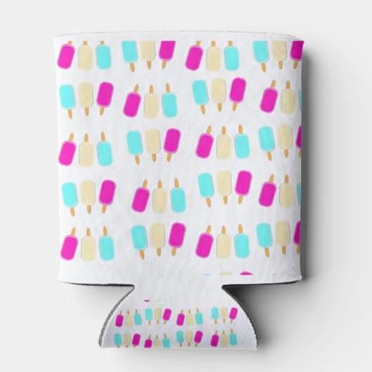 Rafraîchisseur Pour Canette crème glglace trois couleurs (Dos)