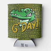 Rafraîchisseur Pour Canette Crickey, Esprit Australien, Croc Can Cooler (Devant)