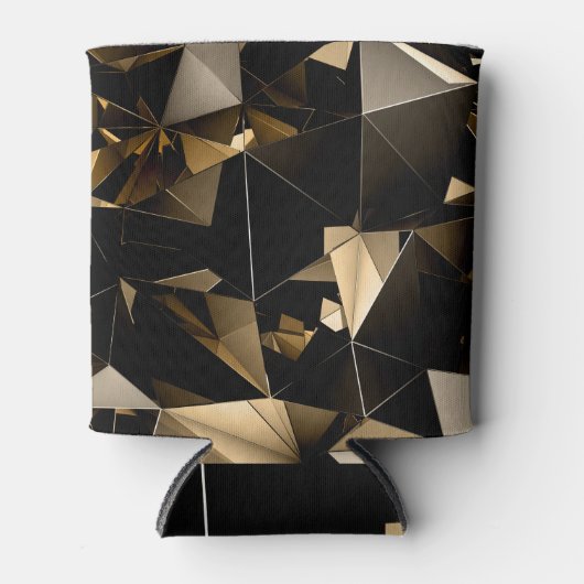 Rafraîchisseur Pour Canette Cristal triangle Abstrait : Arrière - plan 3D (Devant)