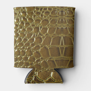 Rafraîchisseur Pour Canette Crocodile : Closeup Texture Détail