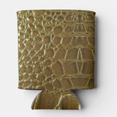 Rafraîchisseur Pour Canette Crocodile : Closeup Texture Détail (Dos)