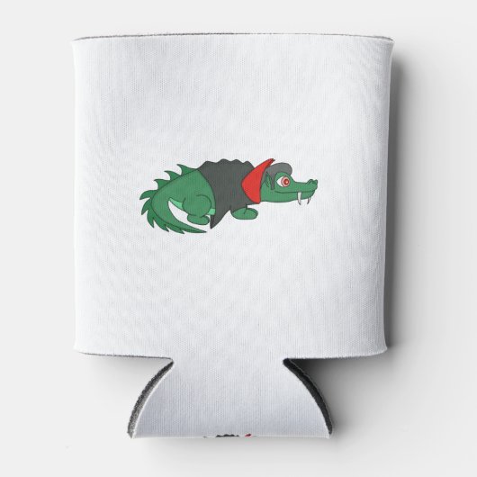 Rafraîchisseur Pour Canette Crocodile de Vampire (Devant)