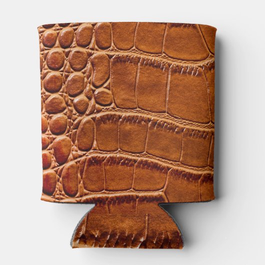 Rafraîchisseur Pour Canette Crocodile : Surface Texturée. (Dos)