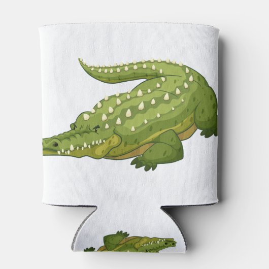 Rafraîchisseur Pour Canette Crocodile vert (Dos)