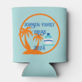 Rafraîchisseur Pour Canette Croisière de famille modifiable (Dos)