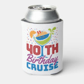 Rafraîchisseur Pour Canette Croisière du 40e anniversaire (Can Dos)