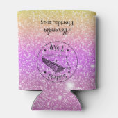 Rafraîchisseur Pour Canette Croisière Parties scintillant personnalisée (Dos)