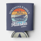 Rafraîchisseur Pour Canette Croisière vers Alaska Custom Family Matching Group (Devant)