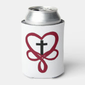 Rafraîchisseur Pour Canette Croix chrétienne de l'infini (Can devant)