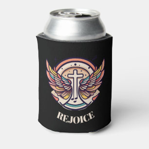 Rafraîchisseur Pour Canette Croix colorée Agnel ailes Rejoice