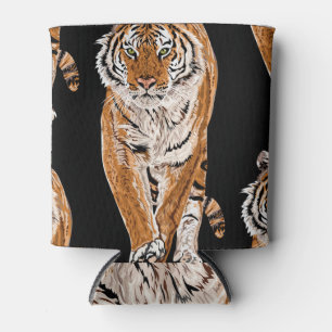 Rafraîchisseur Pour Canette Croquis sur le tigre du Bengale : Poster de animal