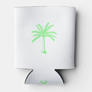 Rafraîchisseur Pour Canette Croquis vert Palm Tree