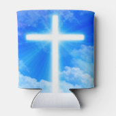 Rafraîchisseur Pour Canette Cross of Light Jesus Christ Customizable Christian (Dos)