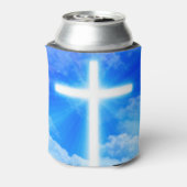 Rafraîchisseur Pour Canette Cross of Light Jesus Christ Customizable Christian (Can Dos)