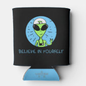 Rafraîchisseur Pour Canette Croyez En Vous-Même Alien Peut Se Rafraîchir (Dos)