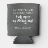 Rafraîchisseur Pour Canette Cry laid - Drôle Proposition de la servante (Devant)