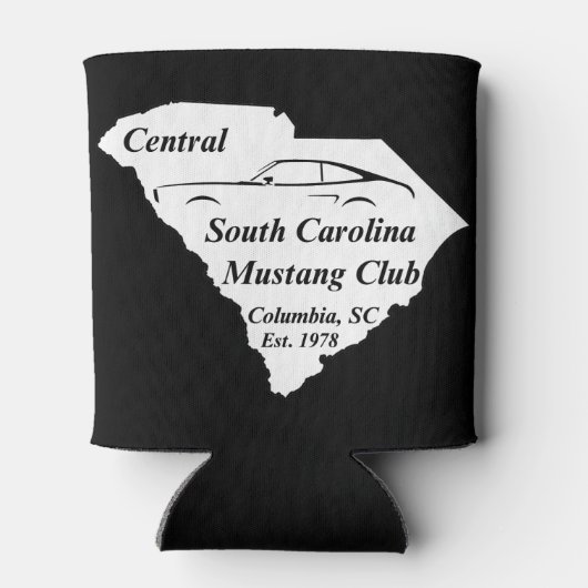 Rafraîchisseur Pour Canette CSCMC Mustang II Tribal Can Cooler (Dos)